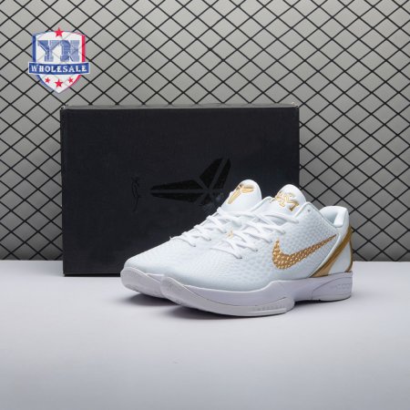 Nike Kobe 6 Protro White Gold CW2190-101 Men's