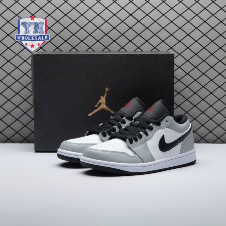 Jordan 1 Low Light Smoke Grey 553558-030 Unisex