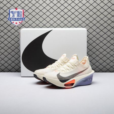 Nike Air Zoom Alphafly Next% 3 Coconut Milk Dusty Amethyst Glacier Blue Off Noir FD8315-101 Unisex