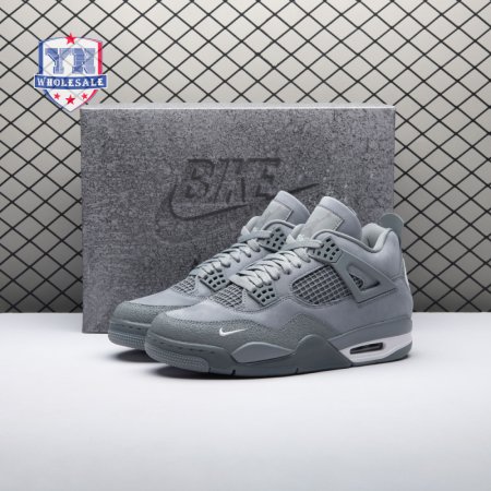 Nigel Sylvester x Air Jordan 4 OG Brick by Brick Grey HF4340-003 Unisex