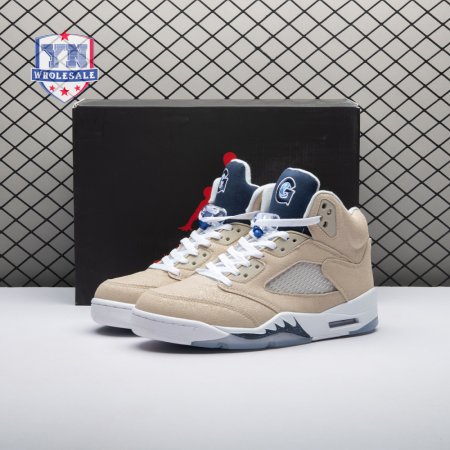 Air Jordan 5 Georgetown Hoyas PE HQ7978-005 Men's