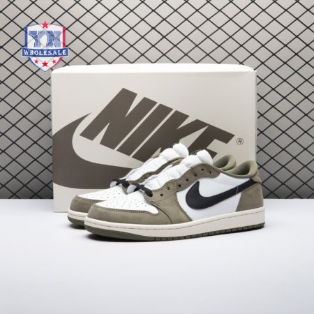 Jordan 1 Retro Low OG Medium Olive HQ6998-200 Unisex