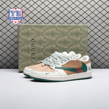 Travis Scott x Air Jordan 1 Low QW5088-206 Unisex