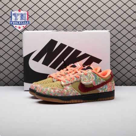 Nike Dunk Low Panda-Monium Green Curry Multi-Color IB2263-300 Unisex