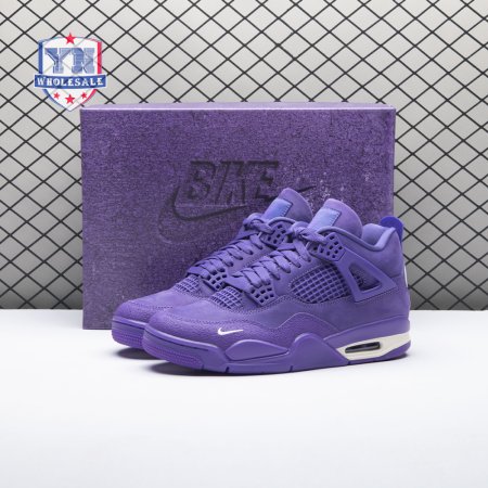 Jordan 4 x Nigel Sylvester Brick By Brick Purple HF4340-500 Unisex